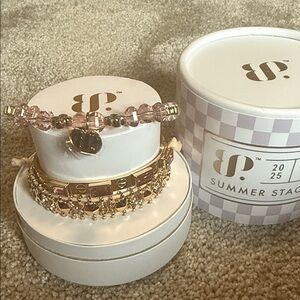 bp Pink and Gold Bracelet Collection